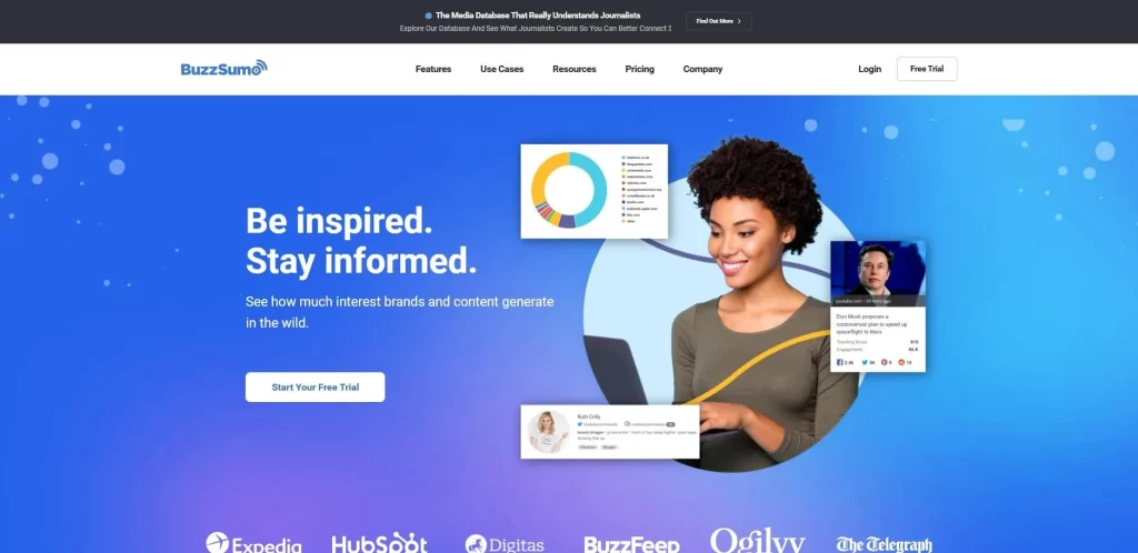 BuzzSumo – 跨境电商社交媒体和内容分析工具插图