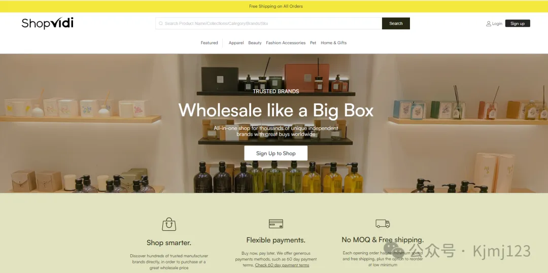 ShopVidi – 跨境B2B品牌批发电商平台插图