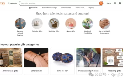Etsy – 美国蓝海跨境电商平台缩略图