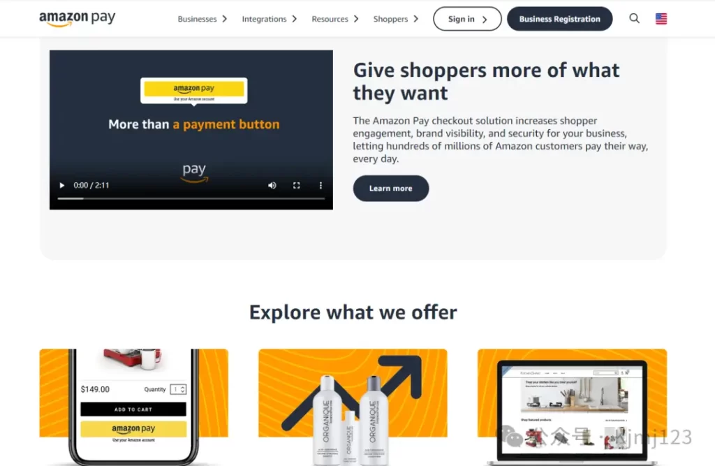 Amazon Pay – 亚马逊支付平台插图1