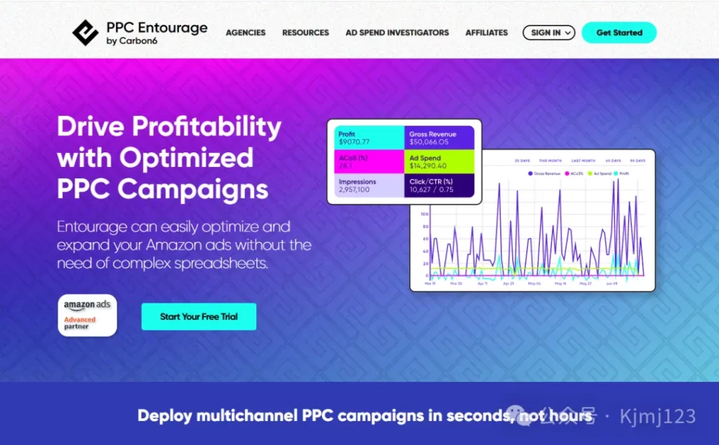PPC Entourage – PPC广告优化管理工具插图